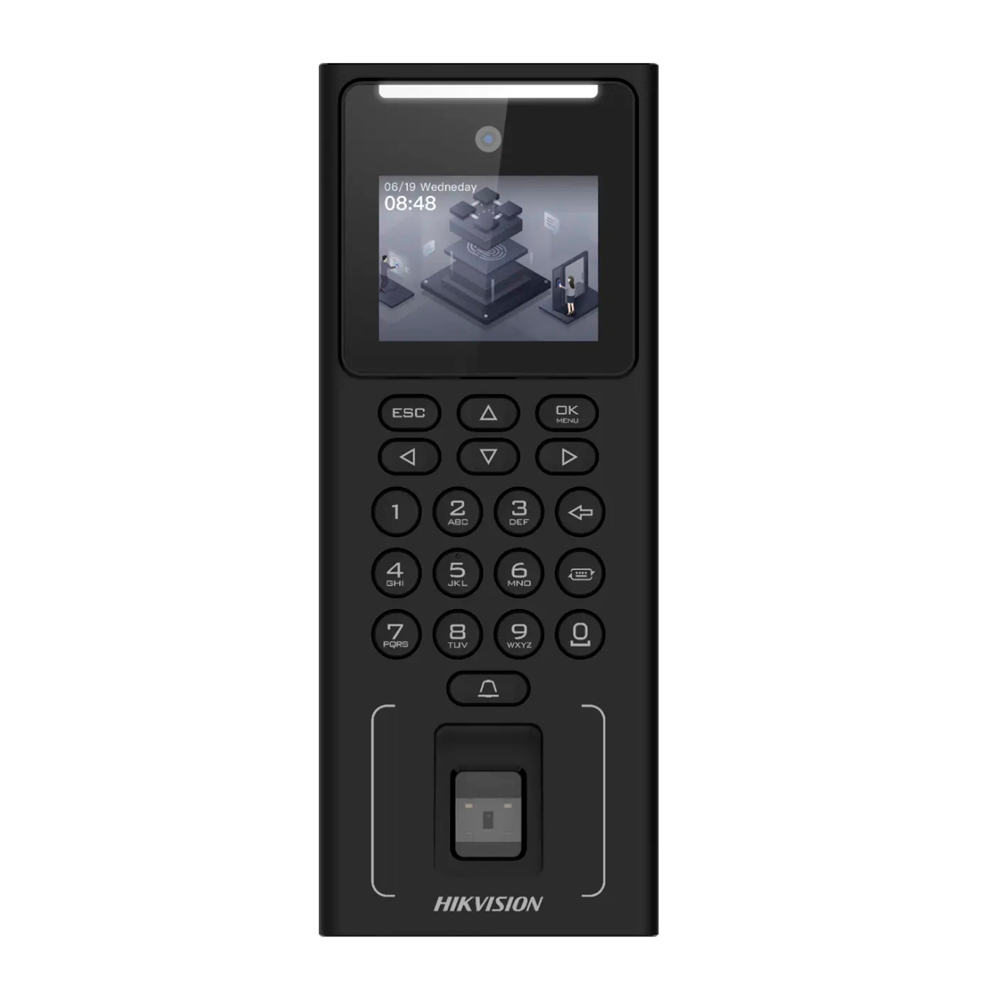 HikVision - Contrôle d´Accès et de Présence Visage et Empreinte Digitale - DS-K1T321MFX