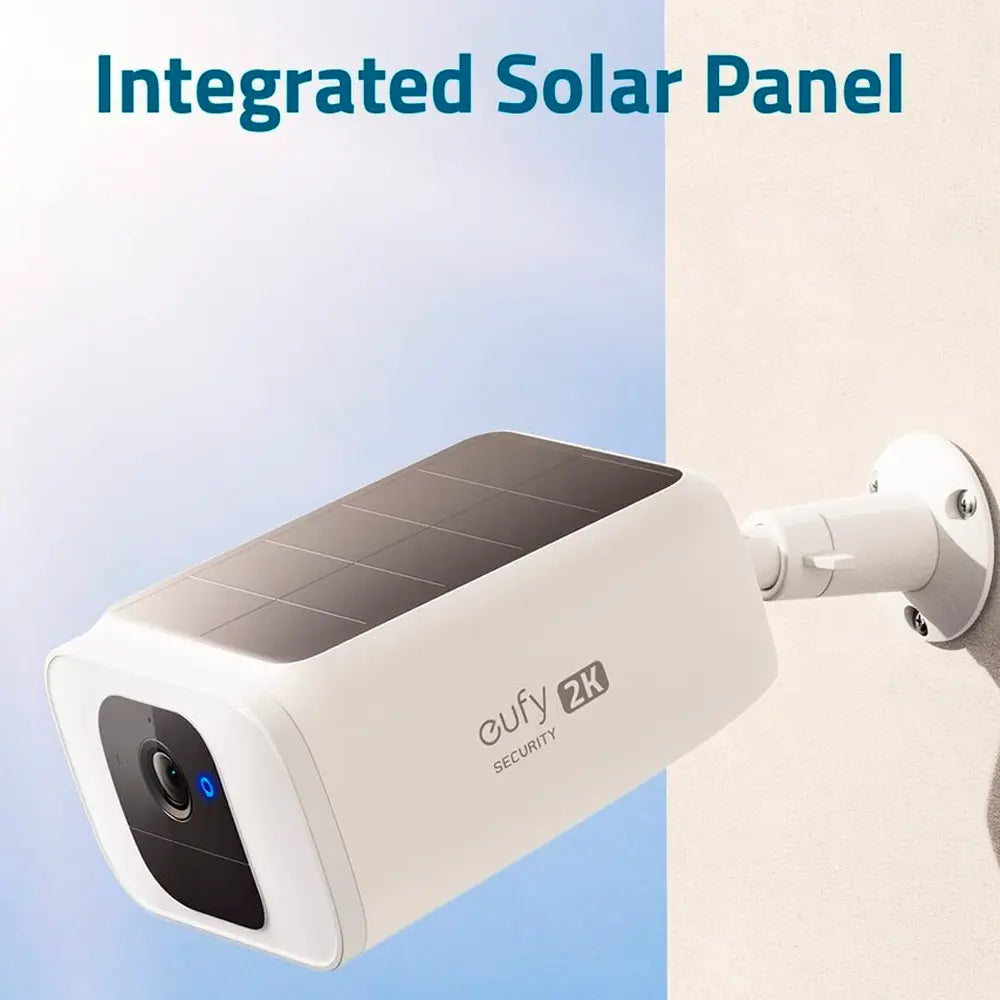 Eufy – Caméra Wi-Fi Extérieure solaire Sécurité Max