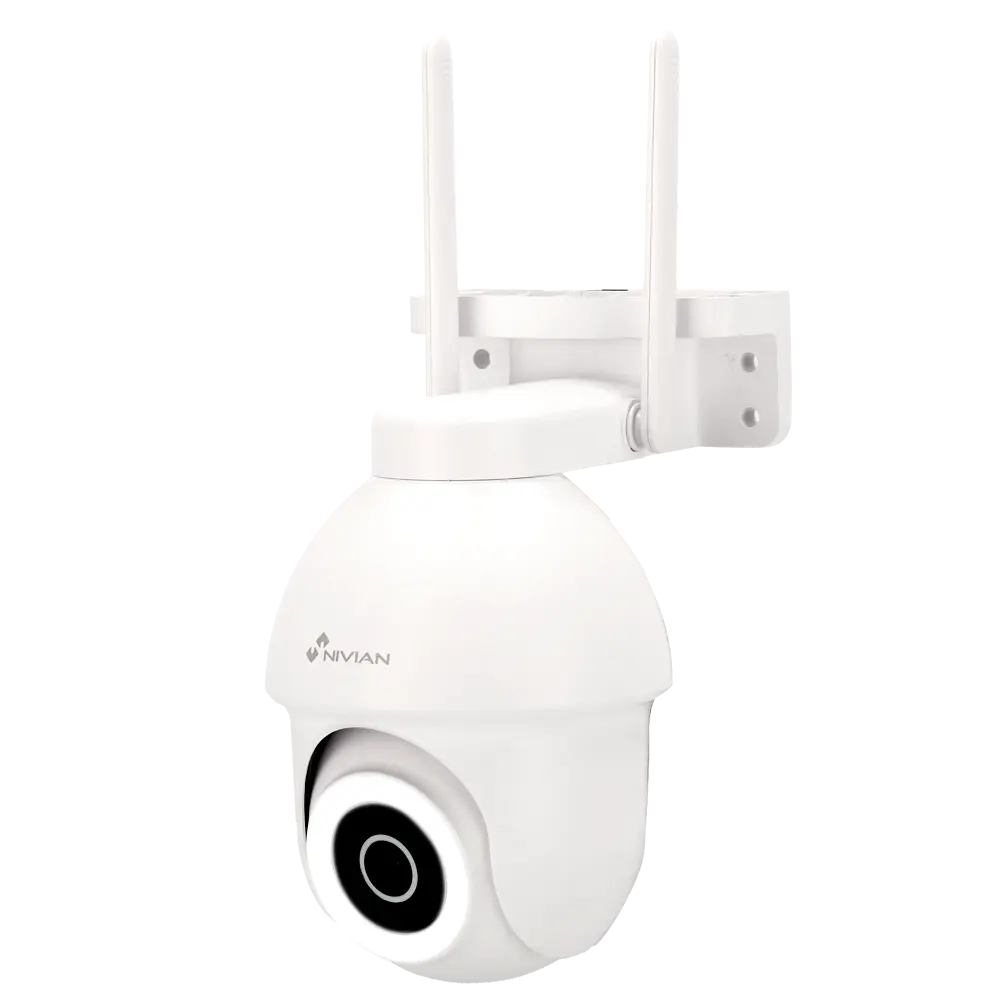 Nivian - Caméra intelligente Nivian 2.5K 4MP Wi-Fi Sécurité Max