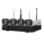 Nivian - Kit caméras WiFi 4 Caméras 3MP avec Enregistreur 16 Canaux Sécurité Max