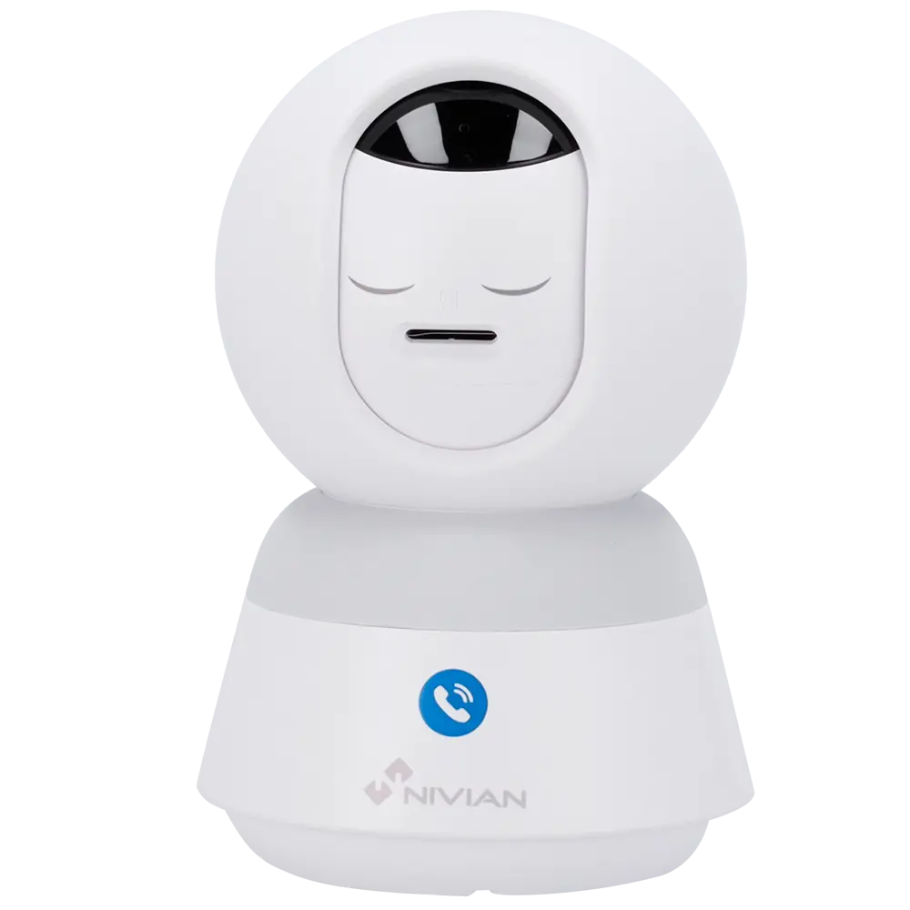 Nivian – Caméra Intelligente WiFi 2.5K Sécurité Max