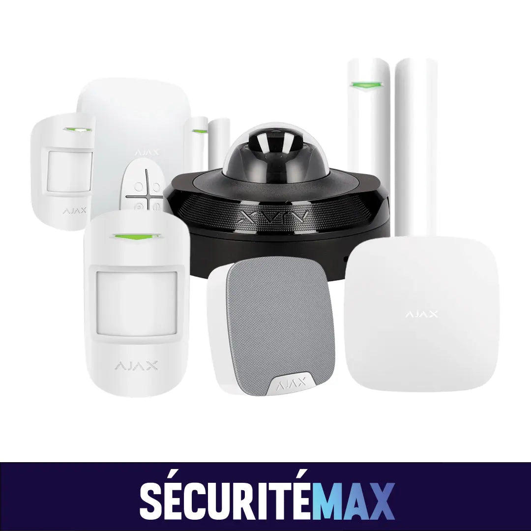 Pack Alarme & Caméra Ajax Sécurité Max
