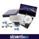 Pack Sécurité Entreprise – 6 Caméras Dôme 5MP + Enregistreur & Écran 24’ Sécurité Max