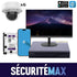 Caméras de surveillance Entreprise – Kit 6 Dômes 5MP + Enregistreur