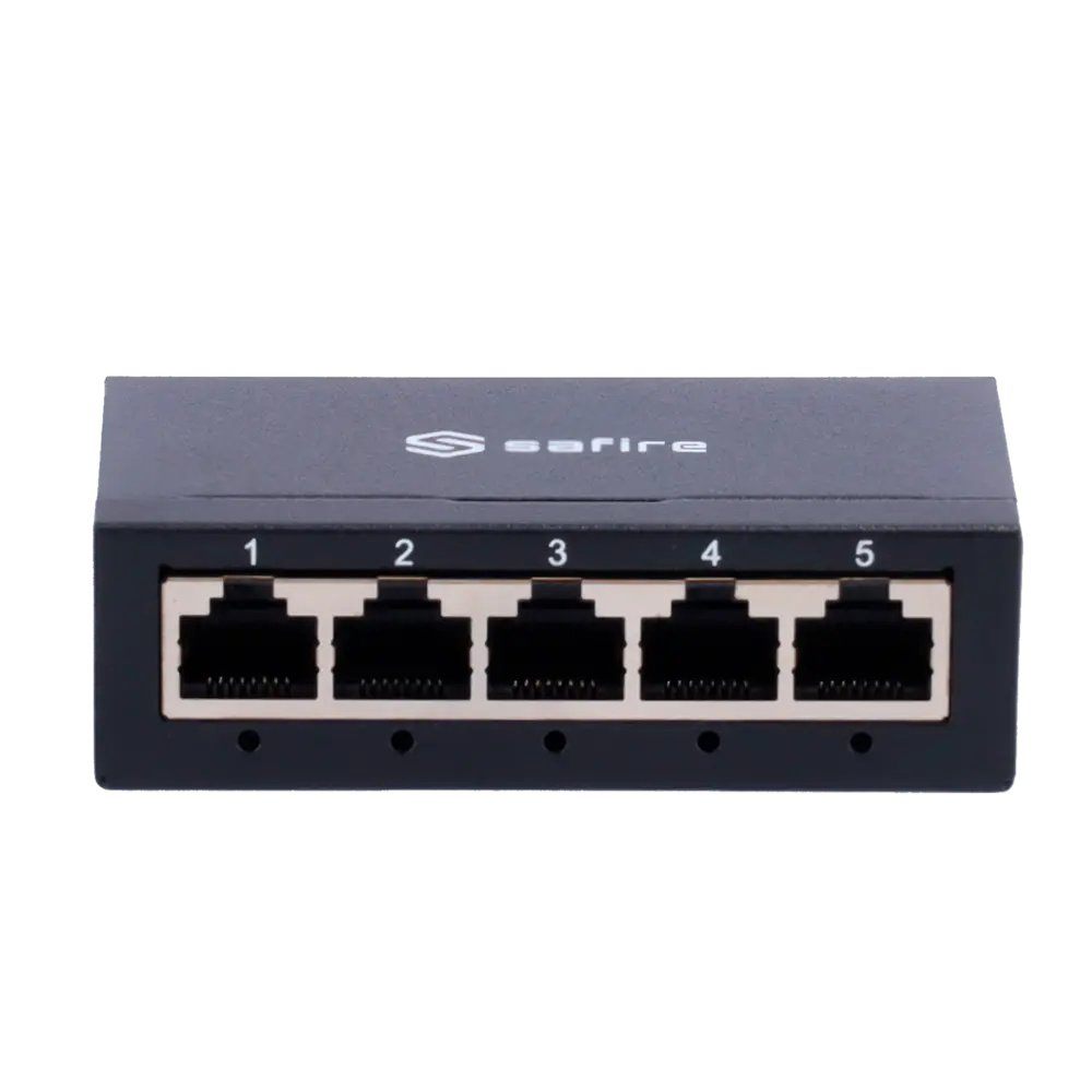 Safire - Switch de bureau – 5 ports Gigabit RJ45 Safire