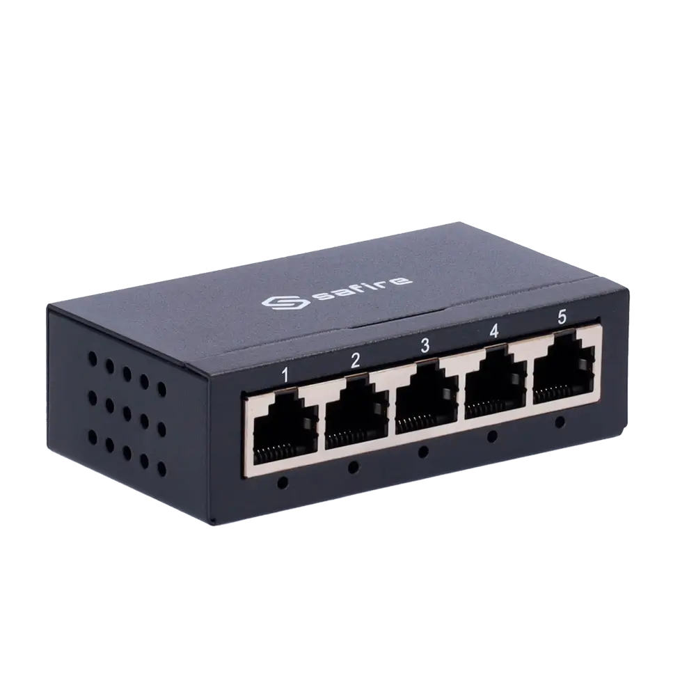 Safire - Switch de bureau – 5 ports Gigabit RJ45 Safire