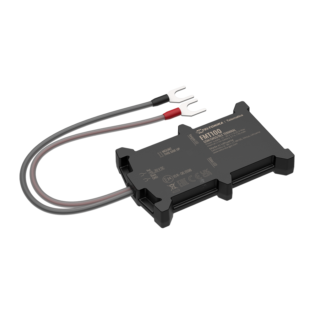 Teltonika - Tracker Plug & Play pour Véhicules Connexion à la Batterie du Véhicule