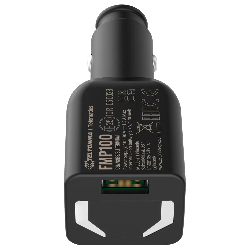 Teltonika - Tracker Plug & Play pour Véhicules Connexion Prise Allume-Cigare - TK-FMP100 Teltonika