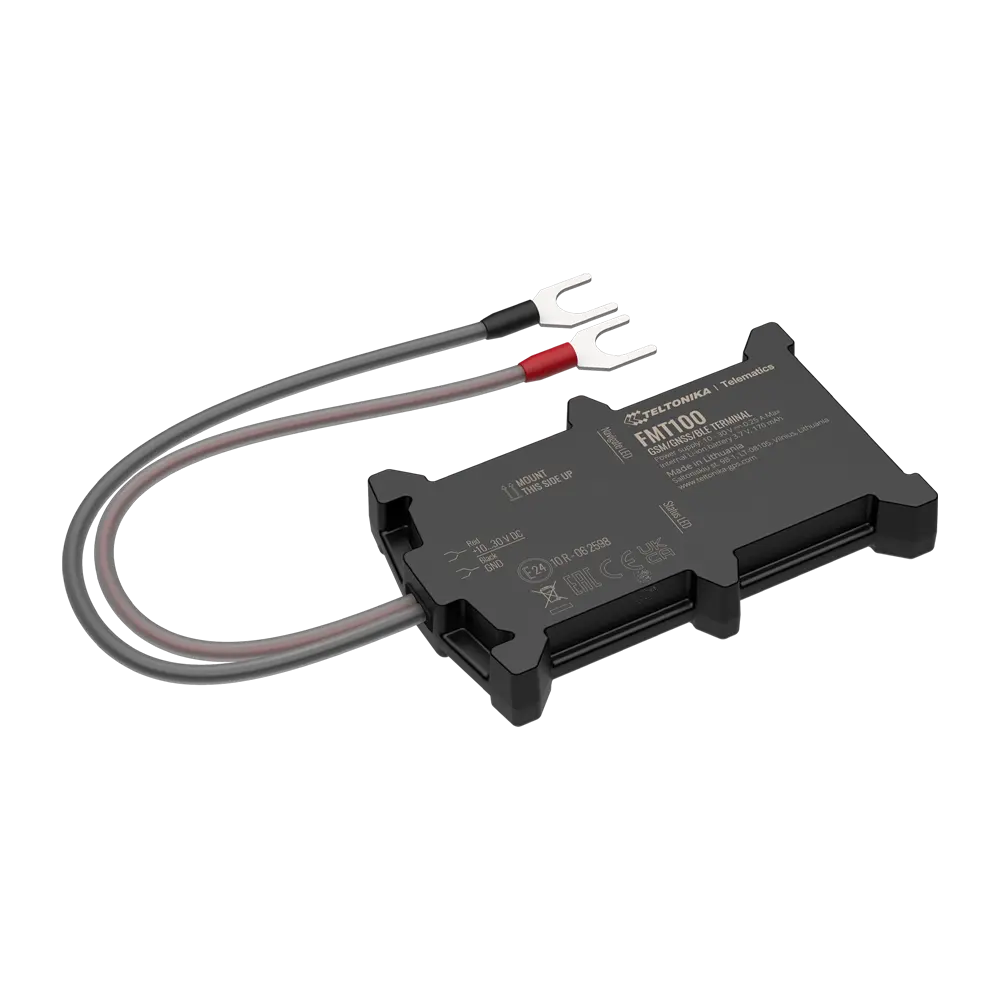 Teltonika - Tracker Plug & Play pour Véhicules Connexion à la Batterie du Véhicule Teltonika