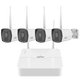 Caméras de surveillance Maison – Kit 4 caméras Full HD Wi‑Fi + Enregistreur
