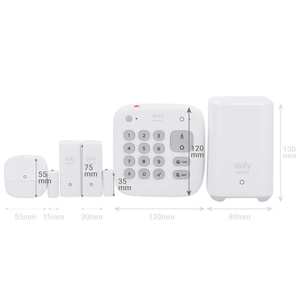 Eufy - Kit d'Alarme - EUFY-ALARM-KIT5